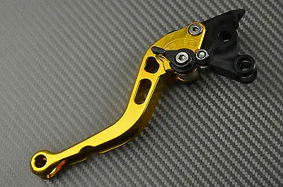 Honda FIRESTORM VTR 1000 F 1998-05 CNC Gold Gold CNC Short Lever Levers • £50.76