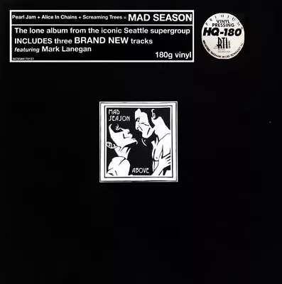 Mad Season - Above 2013 2xLP Album RE RM Hockeytalkter Records Columbia Leg • $38.52