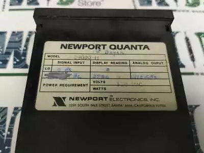 Q9000-H NEWPORT  FREQ/RATE PANEL METER SL No 56787 • $50