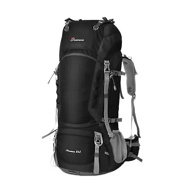 MOUNTAINTOP 80L Internal Frame Backpack For Man & Women Backpacking Hiking Ba... • $151.82