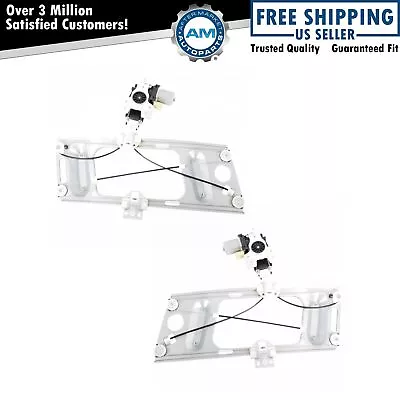 Power Window Regulators With Motor Pair Set For Grand Prix Monte Carlo 2 Door • $82.26