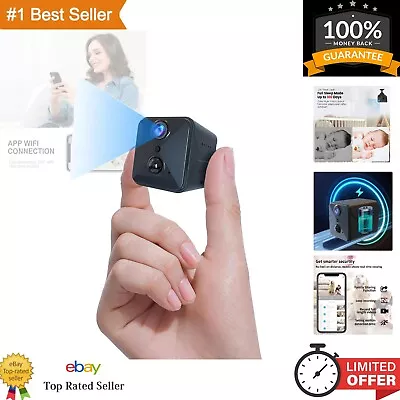 Upgraded Spy Camera - 100 Days Standby Battery Life - AI Motion Detection Alerts • $37.99