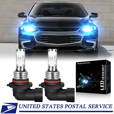 For Chevy Malibu 2016-2018 9005 9145 8000K High/Lo Beam LED Headlight Bulbs • $19.82