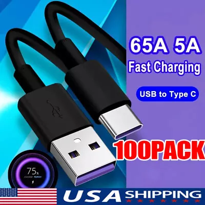USB Type C Data Cable 5A Fast Charging USB-A To USB-C Charger Lot Cord For Phone • $33.69