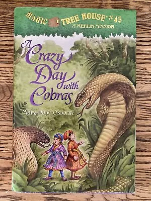 Magic Tree House (R) Merlin Mission Ser.: A Crazy Day With Cobras By Mary... • $3.95