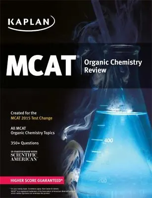 MCAT Organic Chemistry Review By Kaplan • $4.58