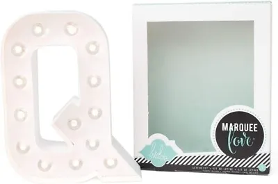 Heidi Swapp Marquee Love Lightbox Letter Q • £5.99