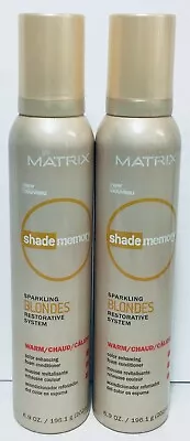 Matrix Shade Memory Sparkling Blondes Warm Color Enhancing Foam Conditioner-2Pac • $34.99