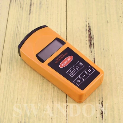 £15.99 • Buy Ultrasonic LCD Sonic Distance Tape Measurer Meter Laser Pointer Measure