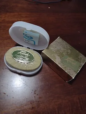 Vintage FABERGE APHRODISIA SOAP Seal Original Plastic Soap Container And Box NEW • $12.50