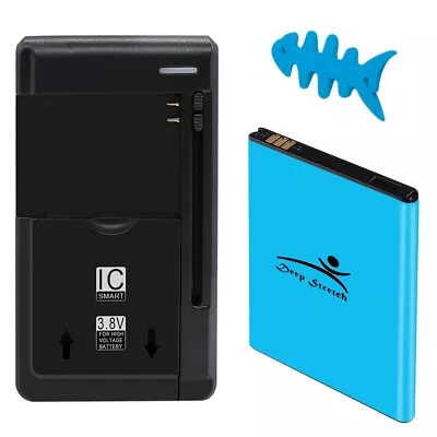 4670mAh Extended Slim Battery Charger For Samsung Galaxy Note LTE SGH-I717 Phone • $36.24