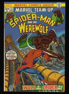 Marvel Team-Up 12 Spider-Man And Werewolf By Night 9.4 Ow/w Pages • $9.99