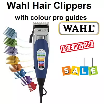 WAHL Hair Clippers Mens Color Pro Electric Corded Haircut Trimmer Clipper Shaver • $68