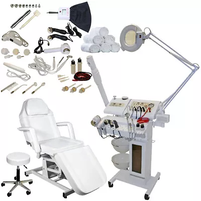 14 In 1 Microdermabrasion Facial Machine Electric Height Bed Spa Salon Equipment • $1498.88