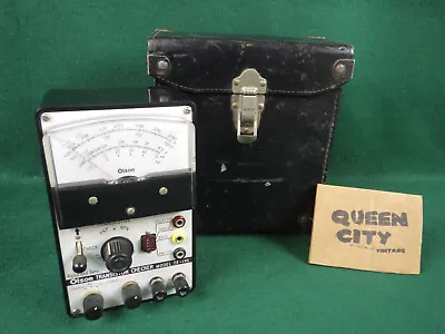 Vintage Electronics Olson TE-195 Transistor Checker/tester PNP NPN • $65