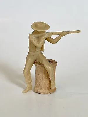 Vintage Western Cowboy Plastic Toy Figurine Toy Shooting Pose 2 1/2  • $4