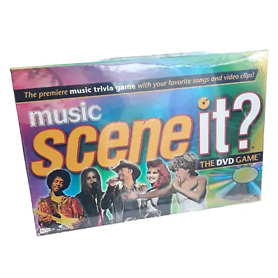 MUSIC SCENE IT-DVD Board Game Family Friends Party NEW SEALED • £11.99