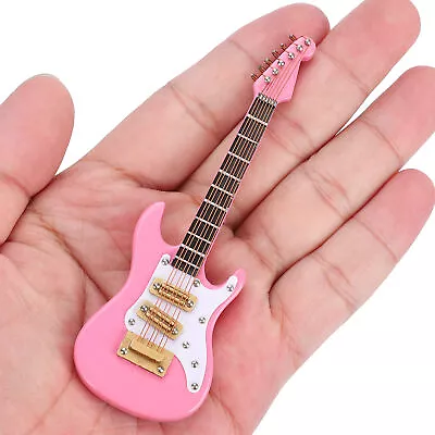 Guitar Decoration Miniature Ornaments Mini Musical Instrument Model Presents • $12.85