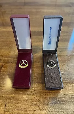 Vintage Mercedes-Benz 250000km & 500000km Pins In Boxes • $100