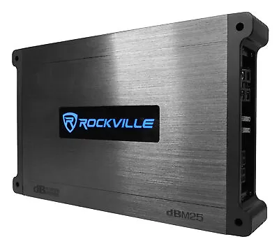 Rockville DBM25 1400 Watt 2 Channel Marine/Boat Amplifier Amp W/Silicone Covers • $124.95