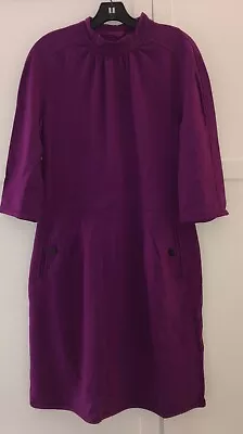 $69 • Buy Z Spoke Zac Posen Women's Dress Mock Neck Purple Size Large  New