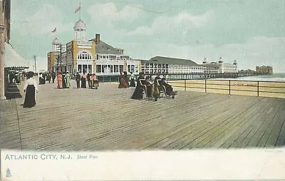 NJ Atlantic City - Tuck POSTCARD #1089 - Steel Pier • $6.99