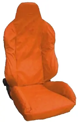 Orange Car Seat Cover Fits Focus Mk2 Mk3 Rs Rs500 Heritage Mountune Recaro Seat • $63.78