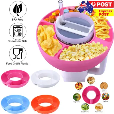 Silicone Snack Tray For Stanley 40 Oz Tumbler With Handle Snack Bowl Snack Ring • $13.89
