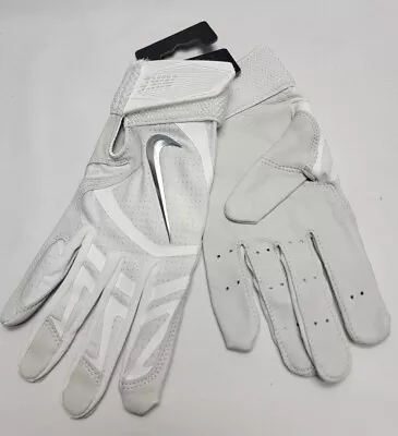 Nike Alpha Huarache Elite Adult Baseball Batting Gloves Adult Large #87645 • $39.99