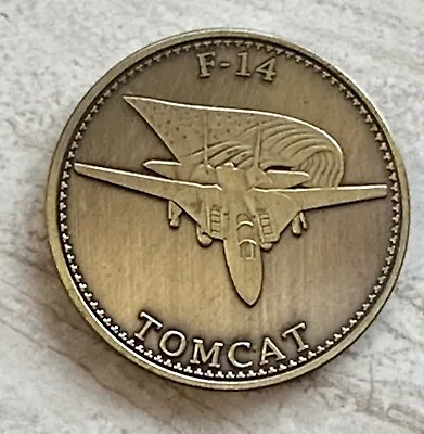 U S NAVY F-14 TOMCAT Challenge Coin • $18