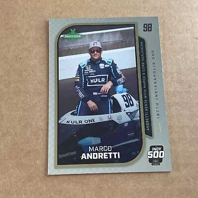 2024 Parkside NTT Indy Car Racing FOIL Card MARCO ANDRETTI • $0.99