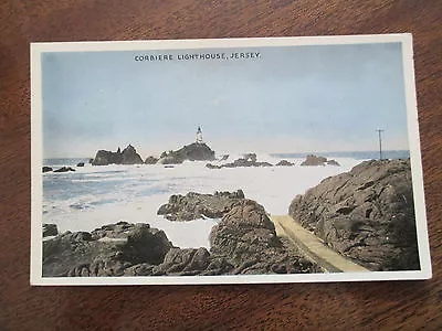  Vintage Colour Postcard   Corbiere Lighthouse Jersey   . • £1.99