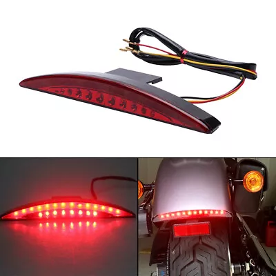 Motorcycle LED Rear Fender Brake Tail Light For Harley Sportster Breakout Bobber • $16.49