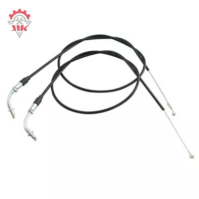 110cm 43  Motorcycle Throttle Cable For Harley Davidson CV40 Super Glide Softail • $15.99