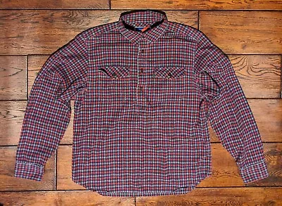 Best Made Co Men’s Popover Check Flannel Shirt - Size Medium • $49.99