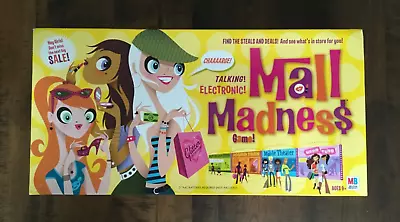 MALL MADNESS Game Electronic Talking Shopping Teen Game 100% COMPLETE 2004 EUC • $64.99