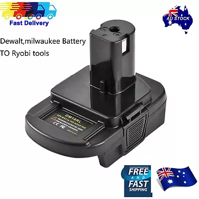 $20.79 • Buy Battery Convert Adapter For Milwaukee Battery Dewalt Battery To Ryobi 18V Tools