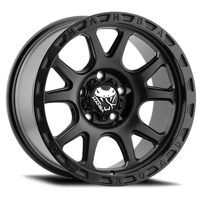 MAMBA M26 Rim 20X9 6x139.7 Offset 0 Matte Black (Quantity Of 1) • $332.40