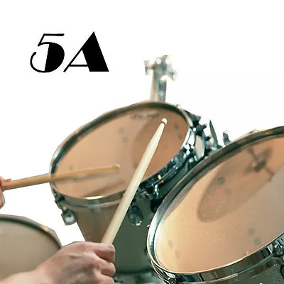 High Quality A Pair  Music Band Maple Wood Drum Sticks Drumsticks 5A • $4.74