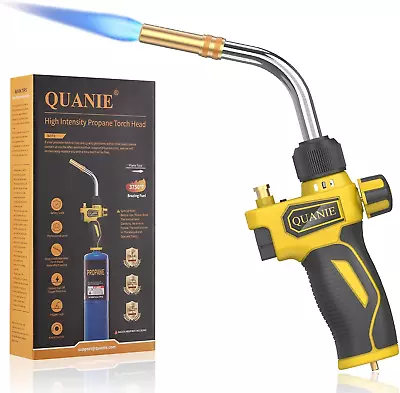 Propane Torch Head Mapp Map Gas Torch Head Extended & More Inclined Flame Tube • $46.88