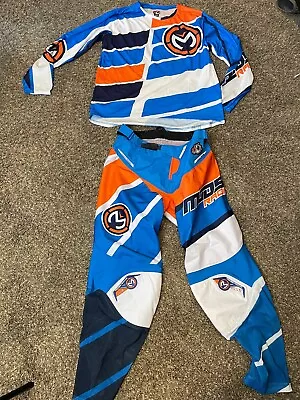 Moose Racing Motocross Jersey Pants Gear Set 2XL Men Dirt Bike Blue Orange • $62.99