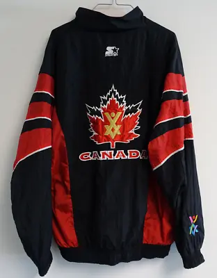 $89.99 • Buy Vintage 1997 Israel 15th Maccabiah Games Starter Jacket - Maccabi Canada
