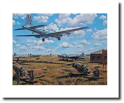 Poltava By Dick McNatt - B-17 Flying Fortress - Aviation Art Prints & Decor • $40