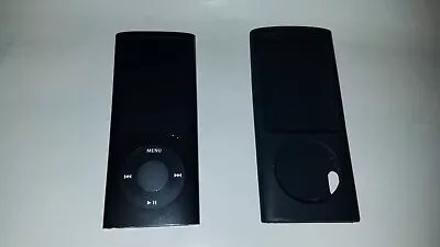 Apple IPod Nano 5th Gen With Camera 8GB Black Model A1320 + Protective Cover • $35