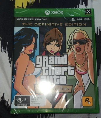 $28.50 • Buy Grand Theft Auto - Trilogy - Xbox One, Xbox Series X (3 Games, Brand New Sealed)