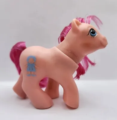 Vintage 1987 My Little Pony G1  BABY SWEET STUFF  (Peek-A-Boo Ponies) • $13