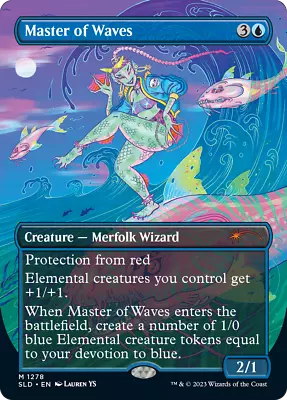 Master Of Waves (Secret Lair) FOIL Promo NM Creature Mythic Rare CARD ABUGames • $3.65