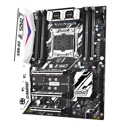 X99-S3 Gaming Motherboard LGA2011 V3 For Intel XEON E5 V3 V4 4 DDR4 ECC REG RAM • $119.65