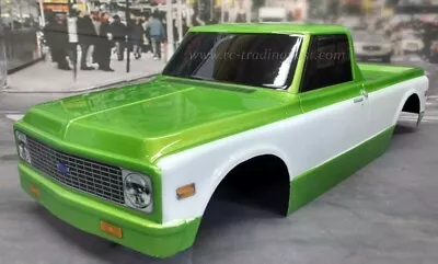 1972 Chevy C10 Custom Painted RC Body 1/10-1/8 (WB320mm) (T/E-Maxx/Revo/Savage) • $99.95