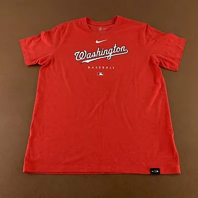 Washington Nationals Baseball Nike Men's XL Red Short Sleeve Graphic T-Shirt • $19.27